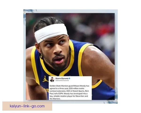 勇士官方宣布穆迪成功手术缺席剩余赛季 预计完全康复